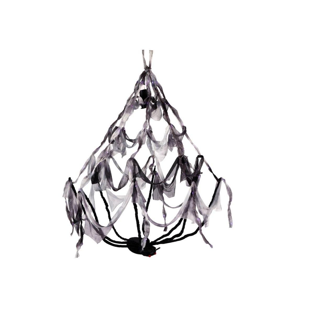 Lampadario halloween luci