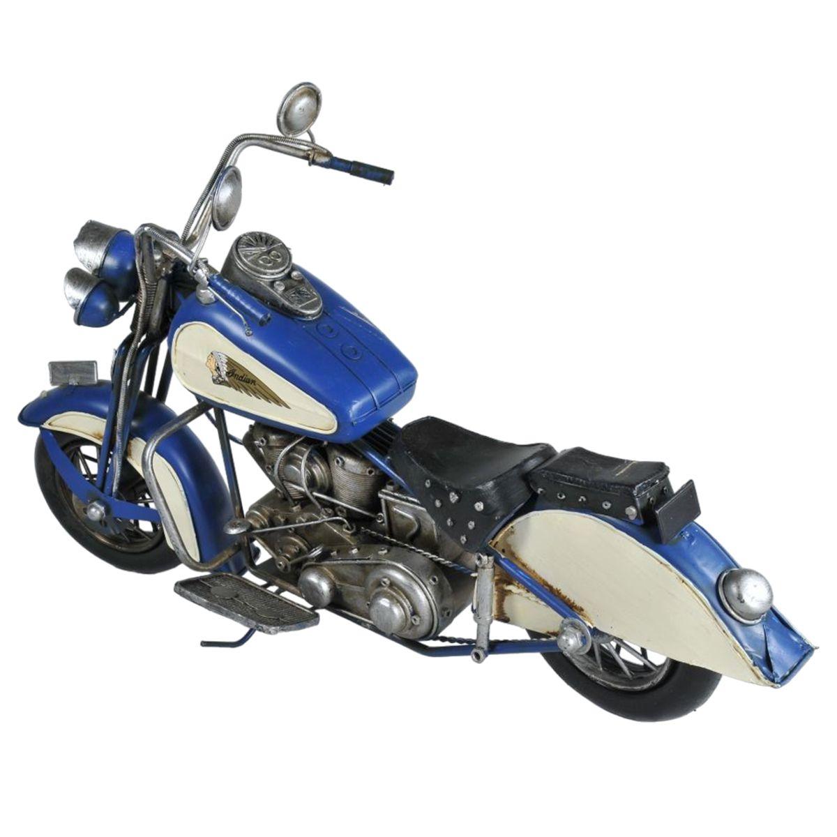 Moto harley metallo 5 x 20 cm