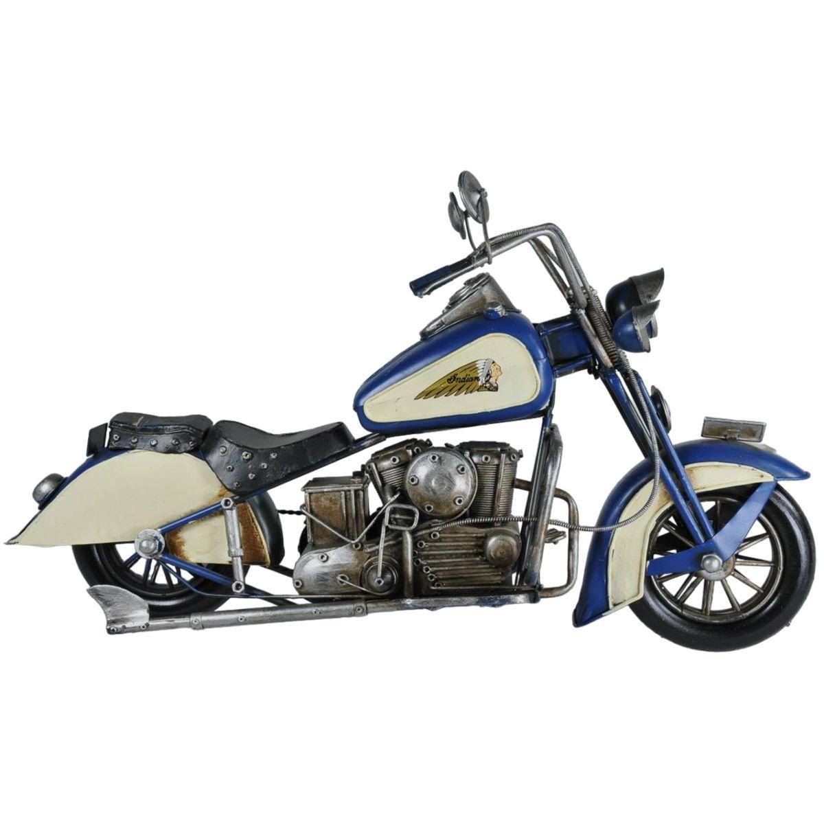 Moto harley metallo 5 x 20 cm