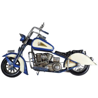 Moto harley metallo 5 x 20 cm