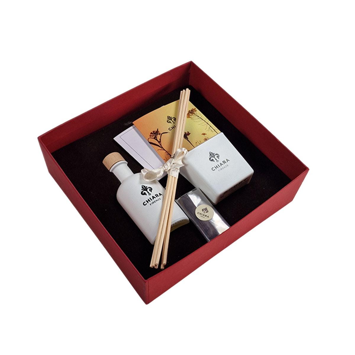 Profumatore ambiente chiara diffusore candela ambra ml 100 ml