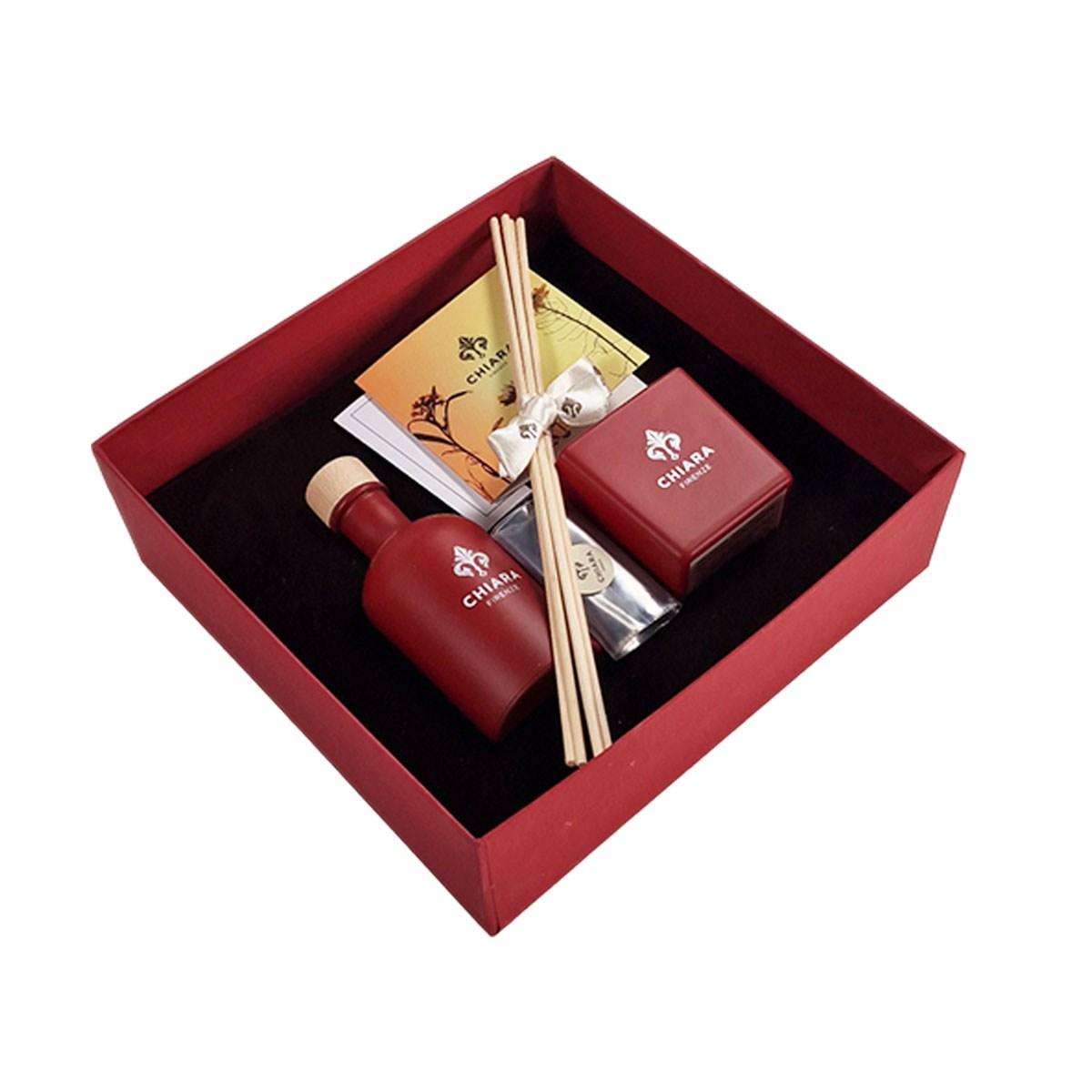 Profumatore ambiente chiara diffusore candela rosso fiorentino ml 100 ml