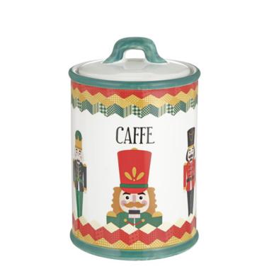 Barattolo Ceramica Stoneware Schiaccianoci Caffè cm.16 |Montemaggi