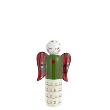 Angelo porcellana tartan 8,5 x 4,5 cm