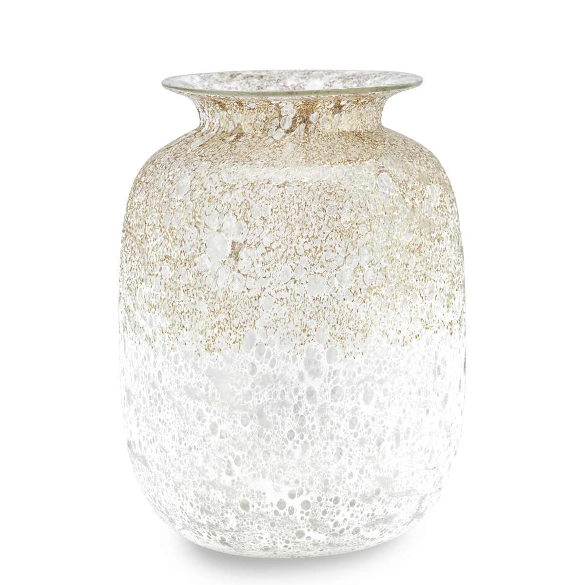 Vaso vetro moonrise bianco