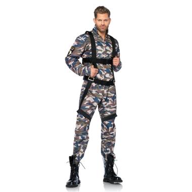 Costume paracadutista imbracature
