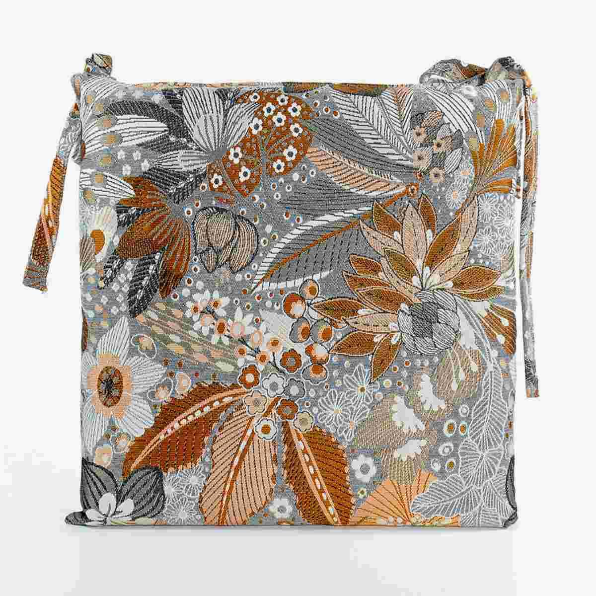 Cuscino sedia morbidone jaquard 41 x 41 x 8 cm