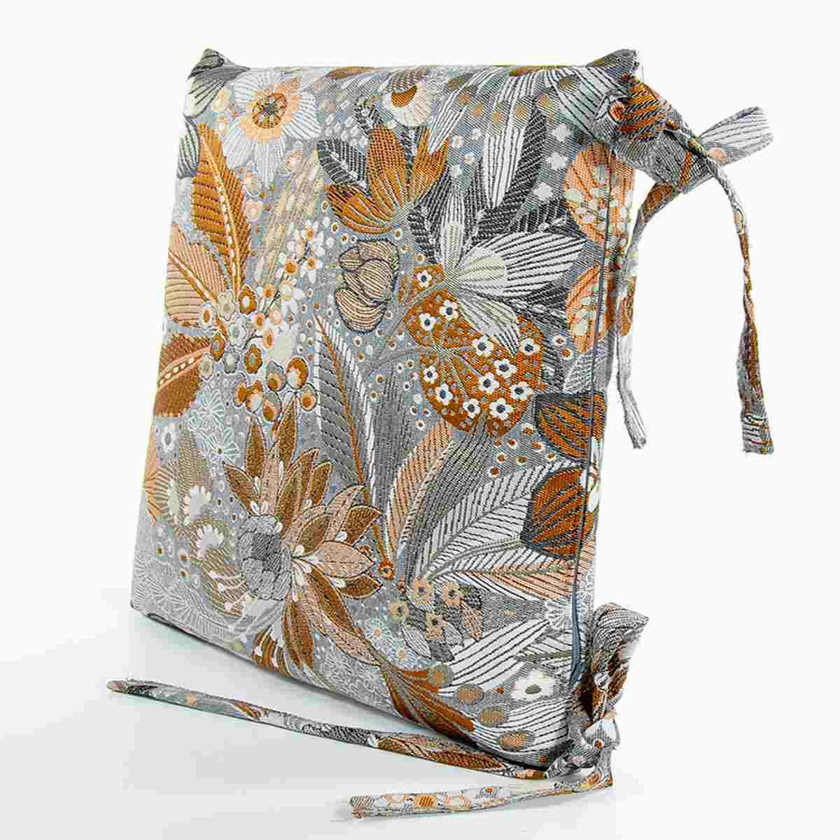 Cuscino sedia morbidone jaquard 41 x 41 x 8 cm