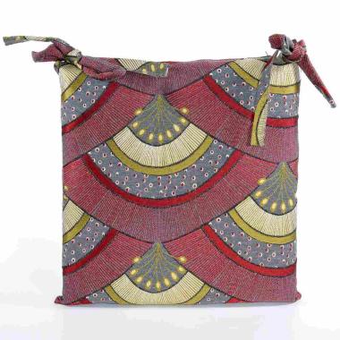 Cuscino sedia morbidone jaquard 41 x 41 x 8 cm