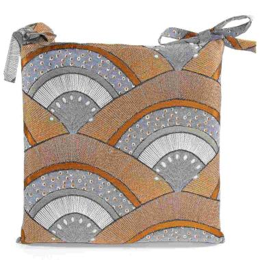 Cuscino sedia morbidone jaquard 41 x 41 x 8 cm