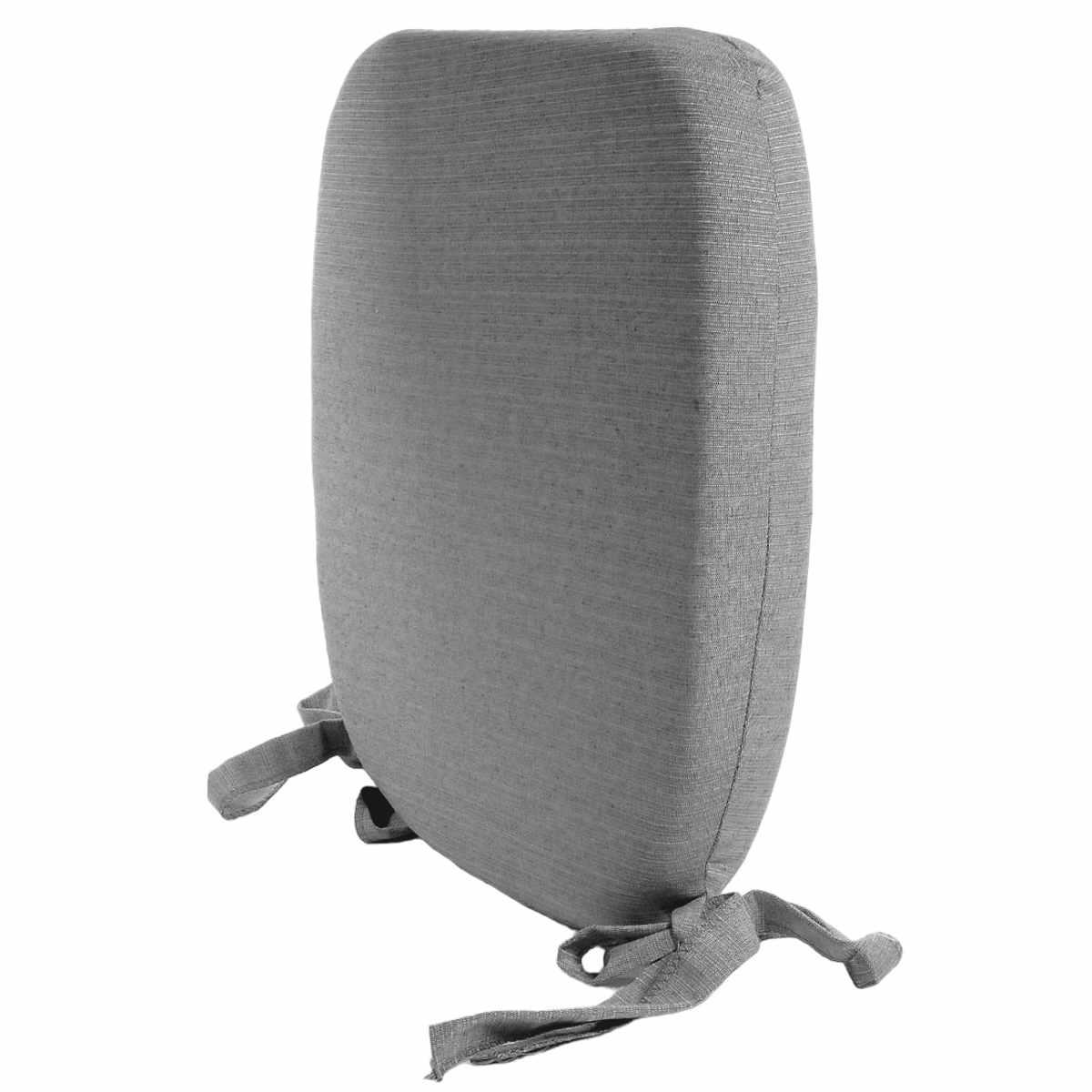 Cuscino sedia sagomato flò grigio 40 x 39 x 5 cm