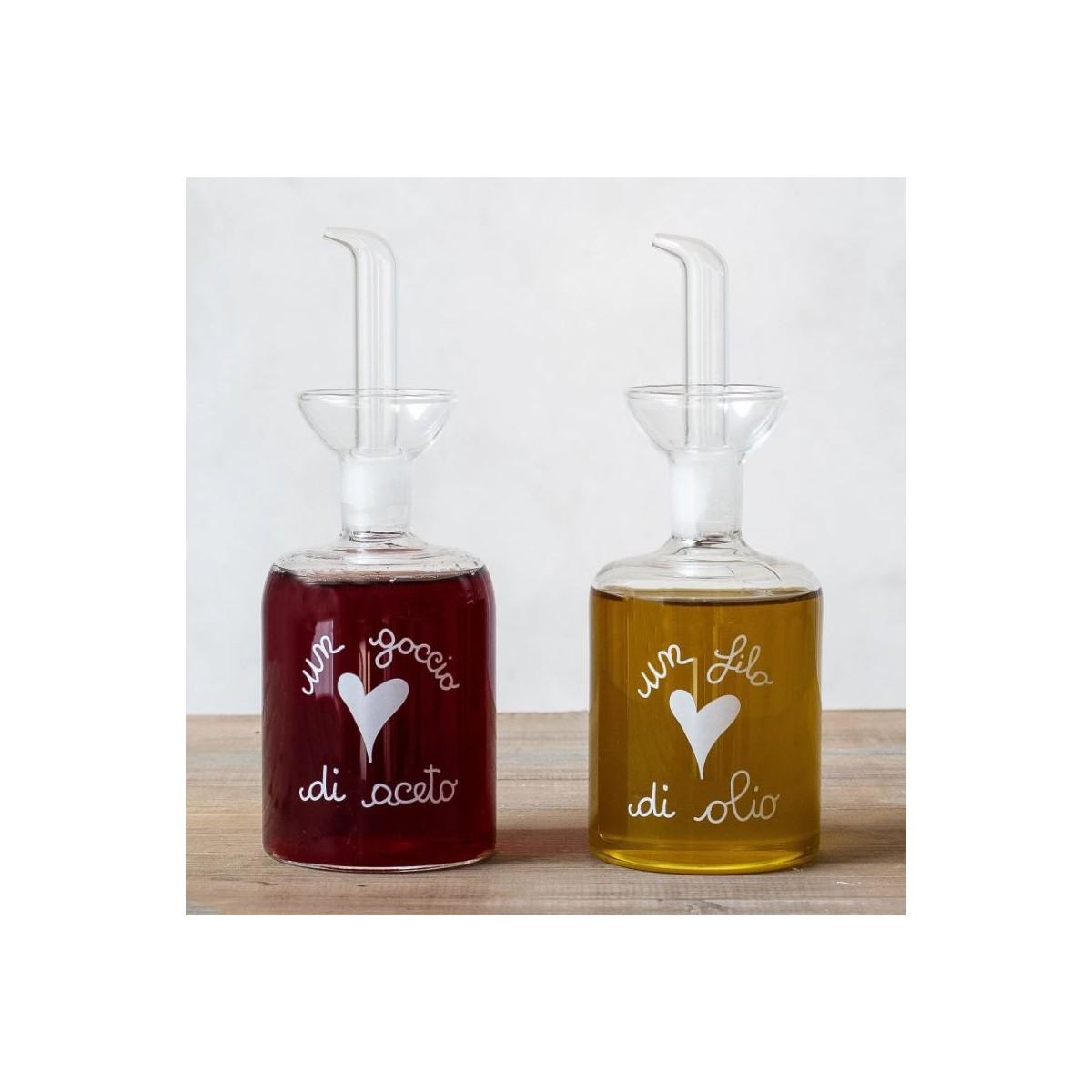 Menage Vetro Olio e Aceto Simple Day Set pz.2 | Simple