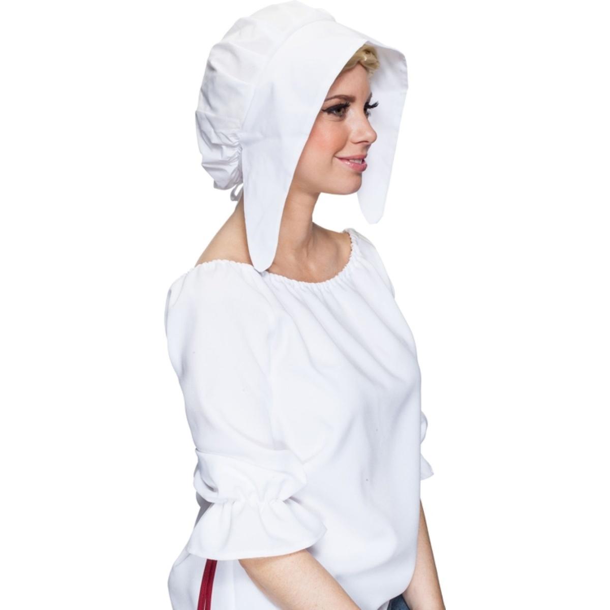 Cappello cuffia cameriera bianco