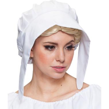 Cappello cuffia cameriera bianco