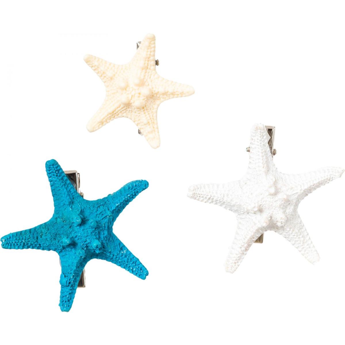 Fermagli capelli stelle marine