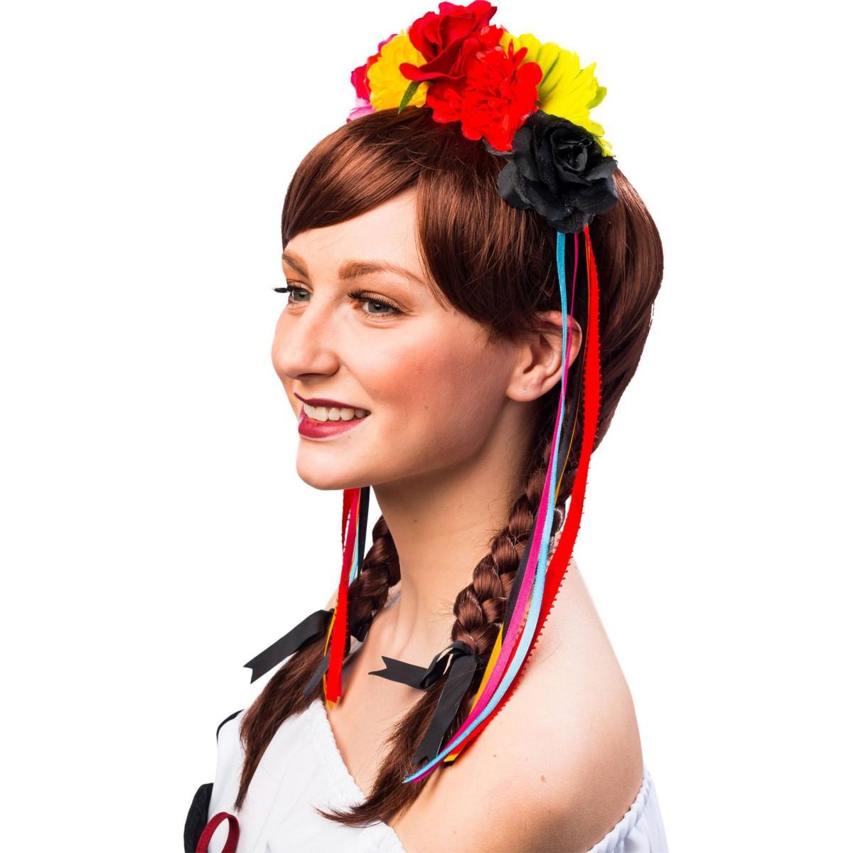 Cerchietti fiori multicolor