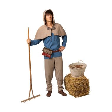 Costume contadino medioevale