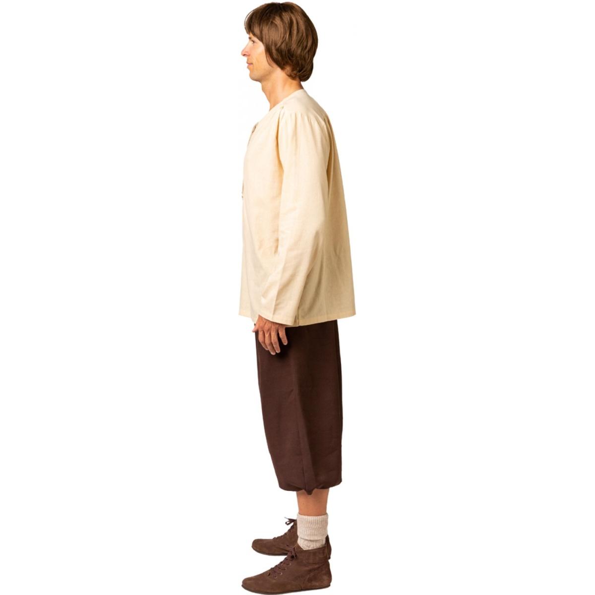 Camicia beige contadino