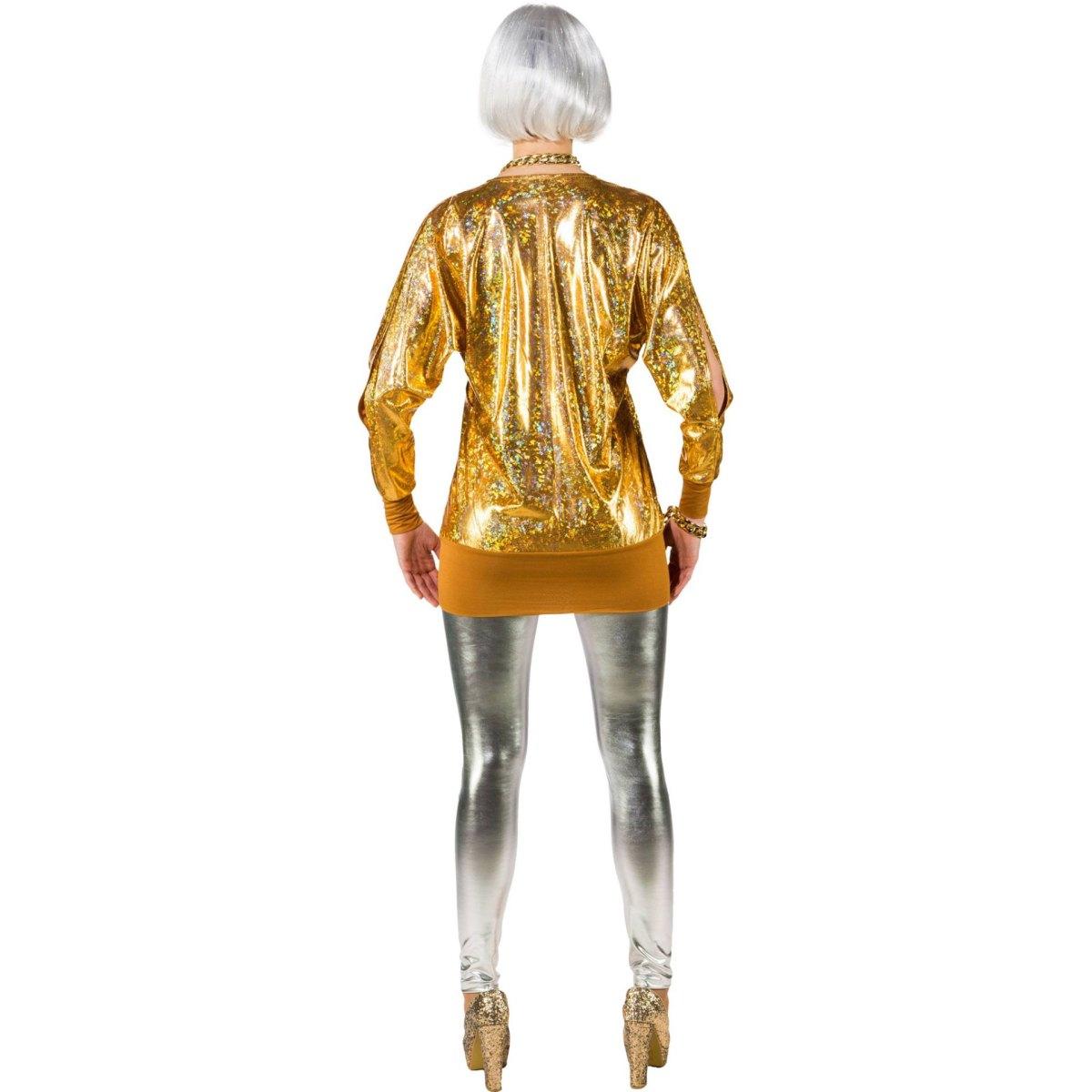 Costume maglia oro disco