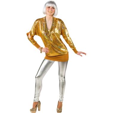 Costume maglia oro disco