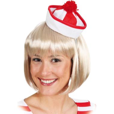 Cappello marinaia rosso cerchietto