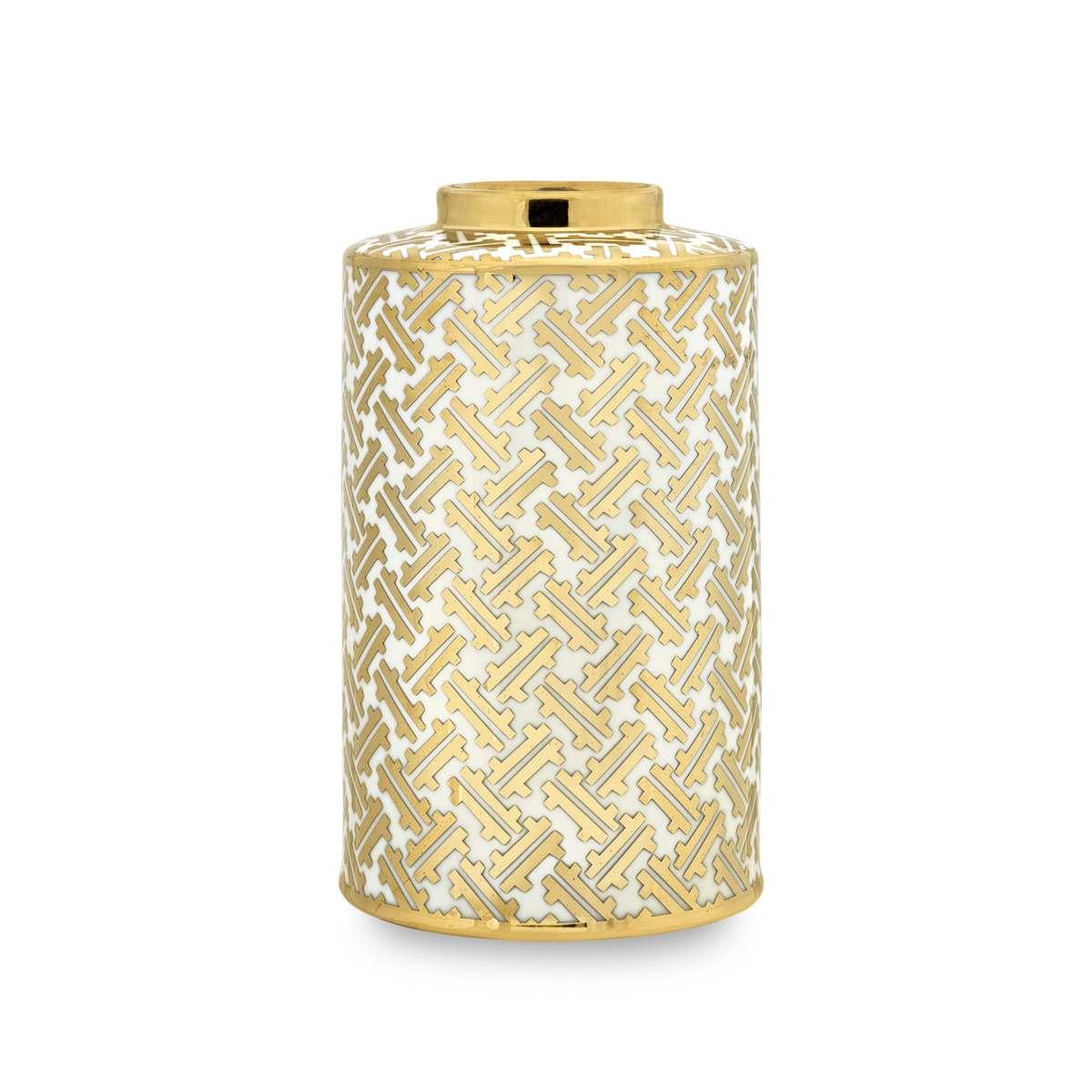 Vaso porcellana karat alto 19 x 37 cm