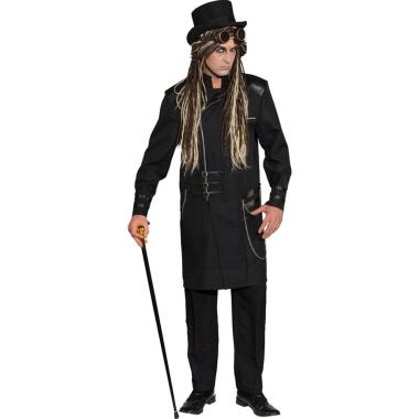 Giacca frac steampunk nero