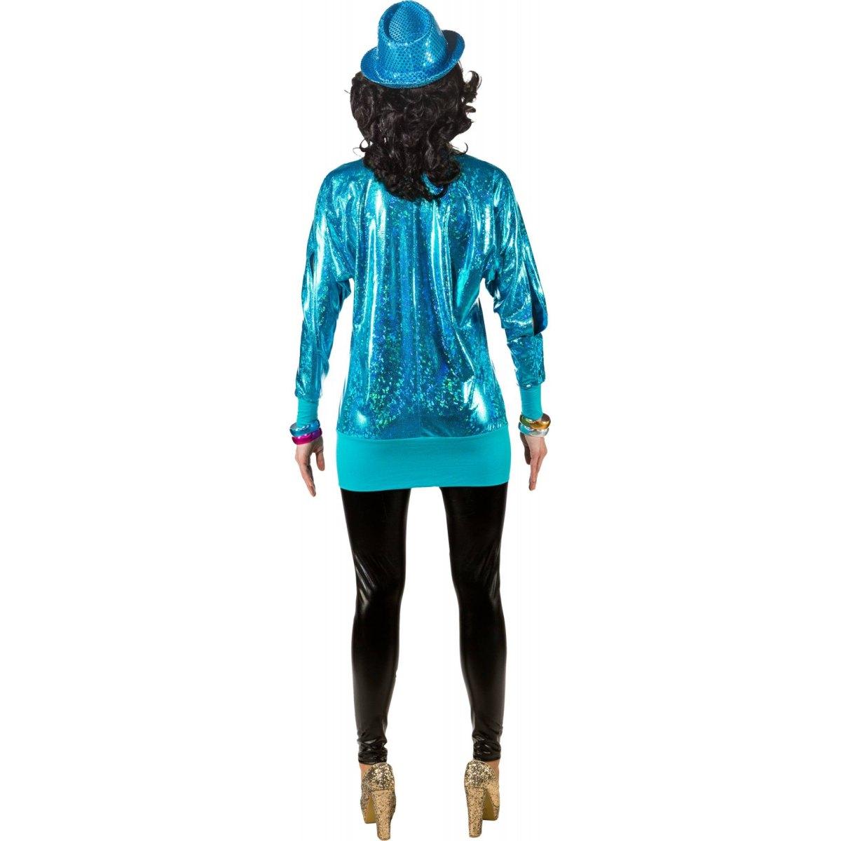 Costume maglia azzurra disco