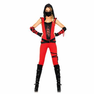 Costume ninja rossa