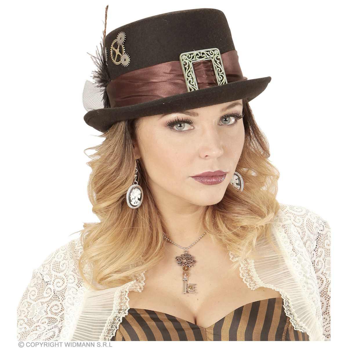 Collana steampunk chiave