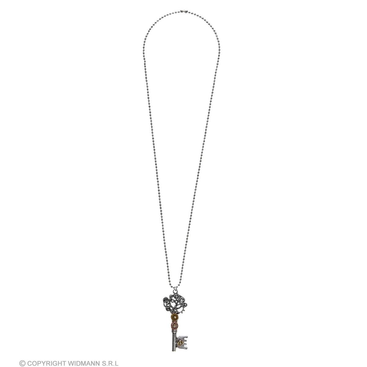 Collana steampunk chiave
