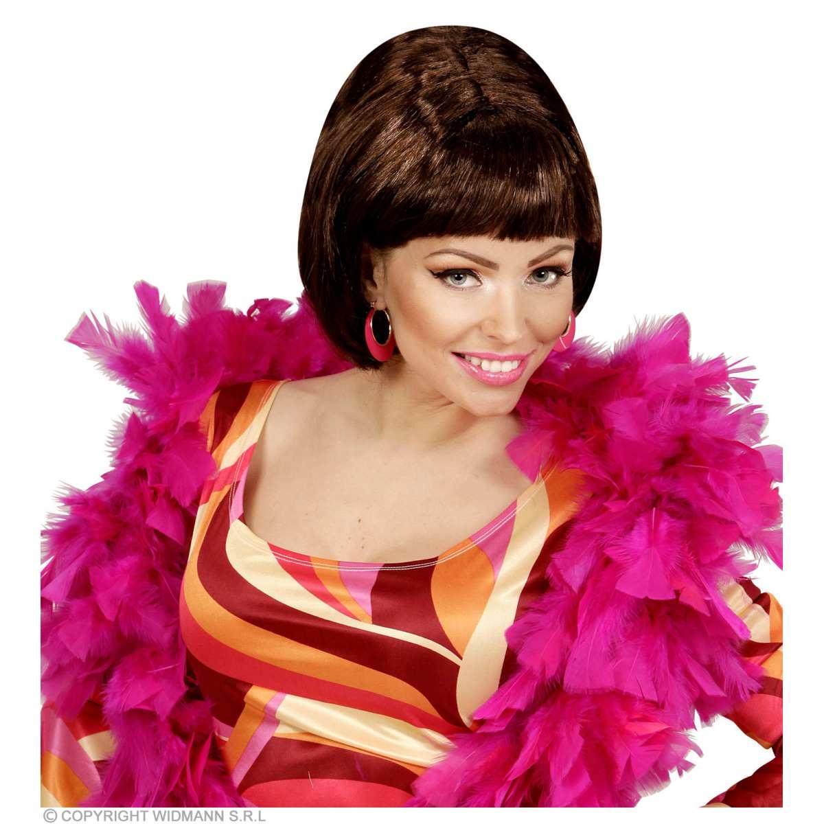 Orecchini disco rosa
