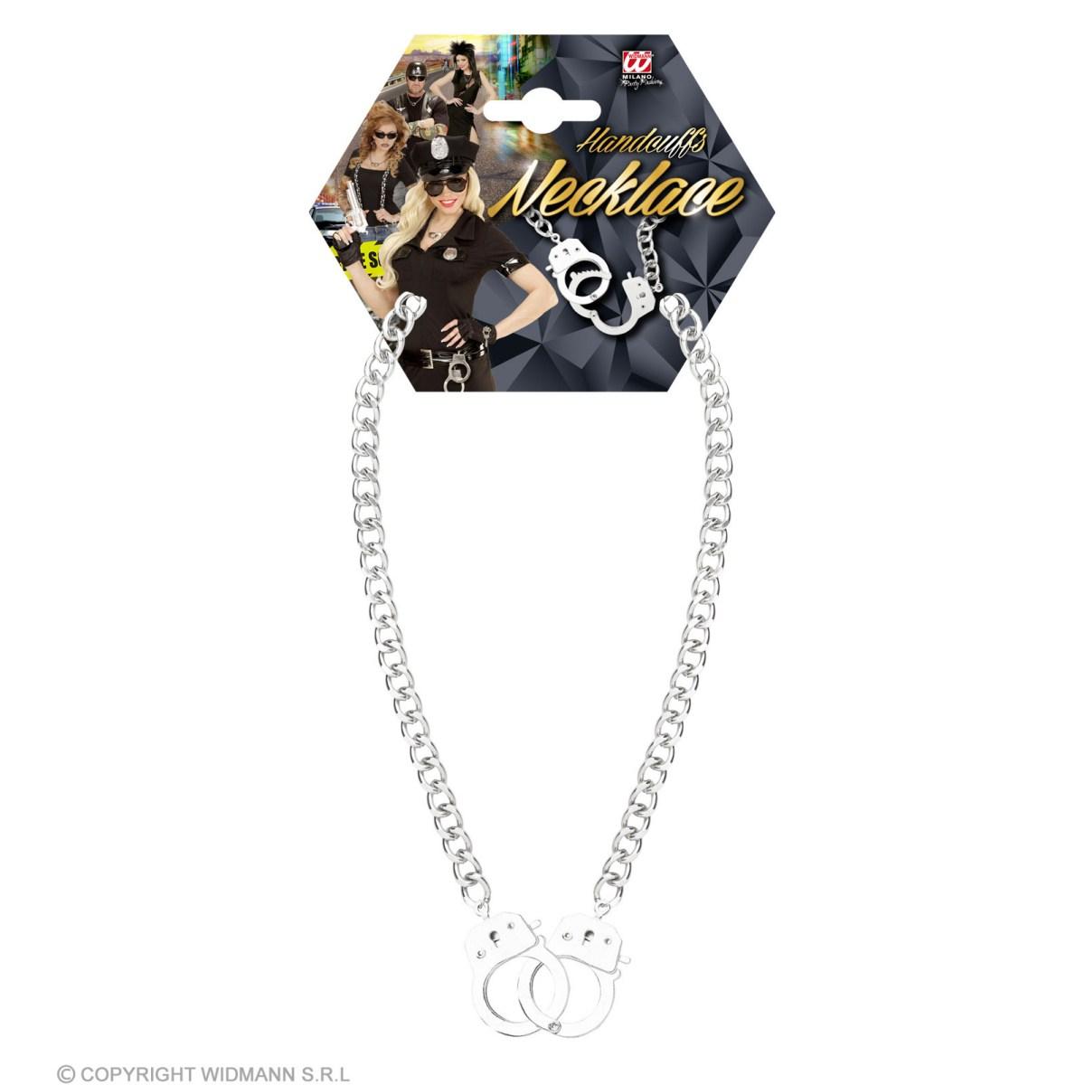 Collana manette metallo