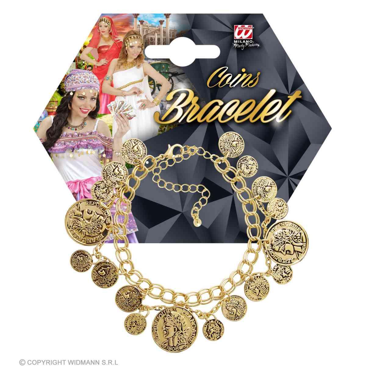 Bracciale oro ciondoli