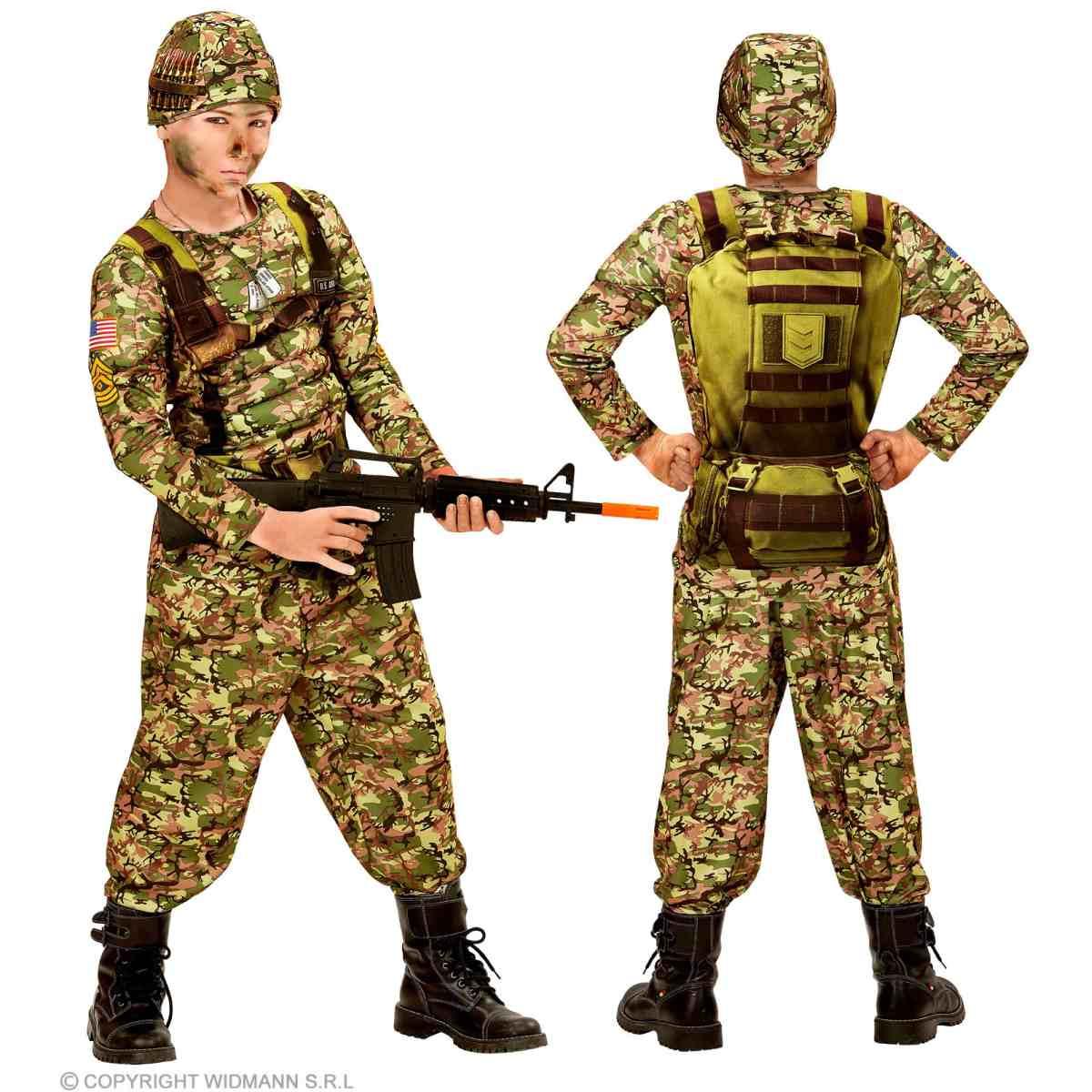 Costume militare soldato
