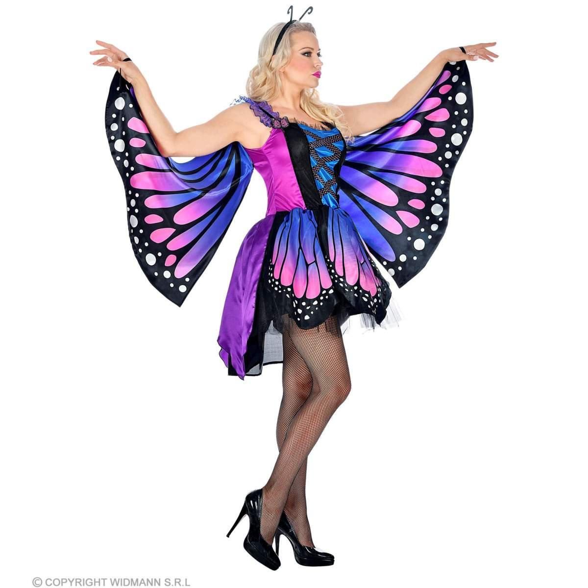 Costume farfalla viola