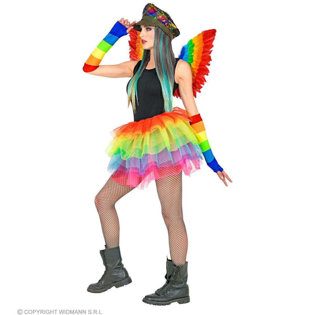 Gonna tulle multicolor