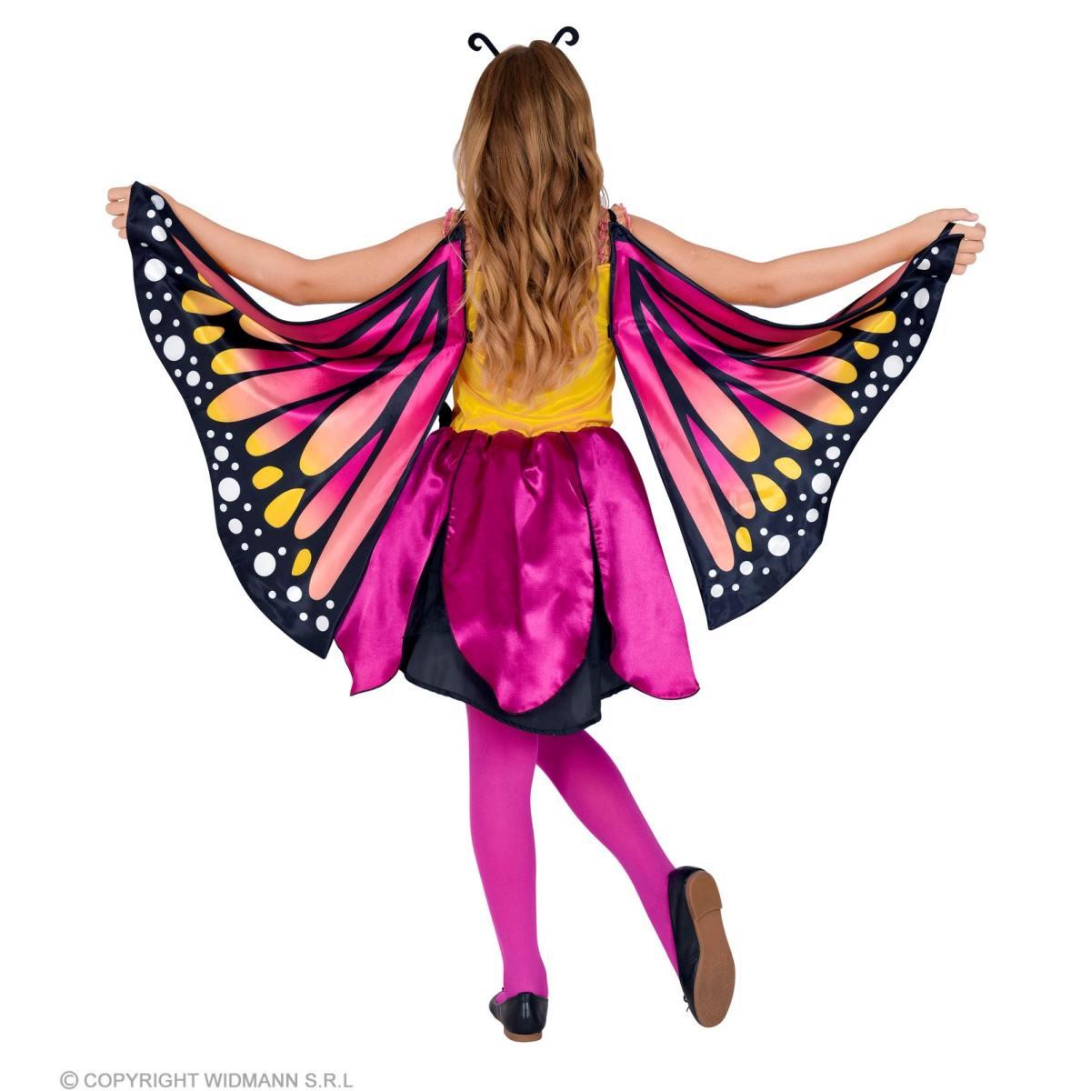 Costume farfalla rosa