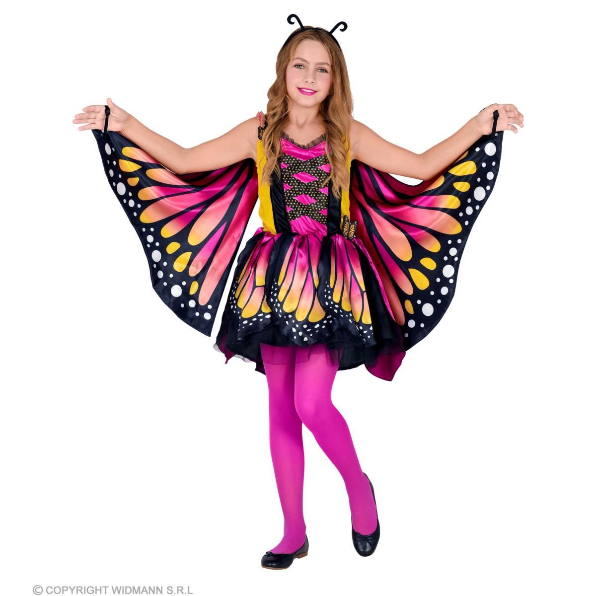 Costume farfalla rosa