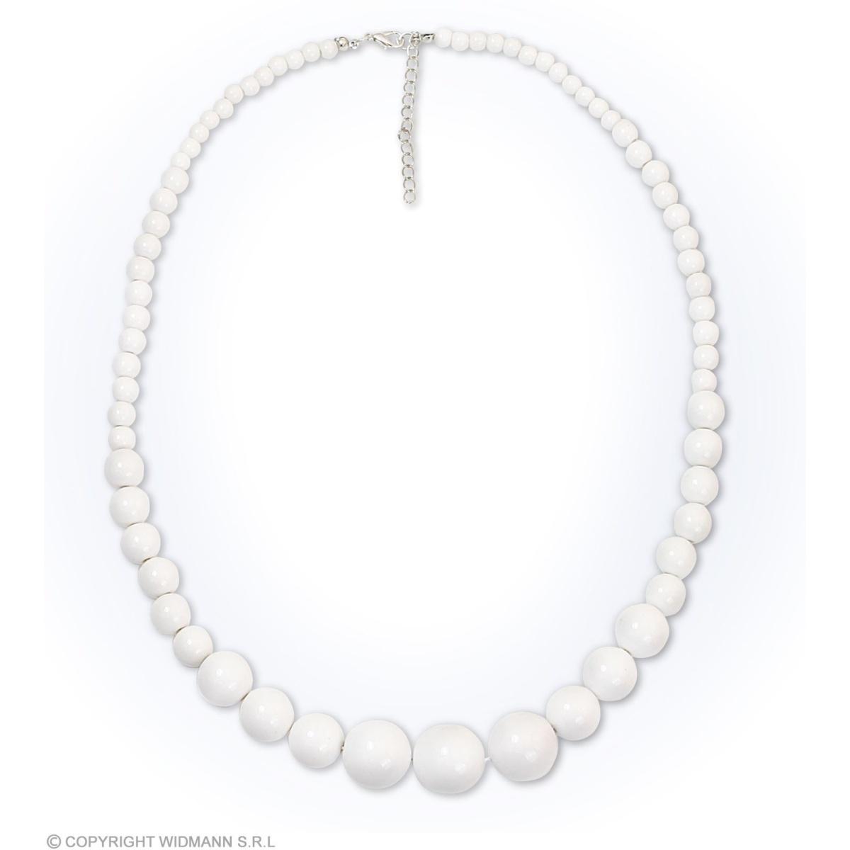 Collana perle bianca