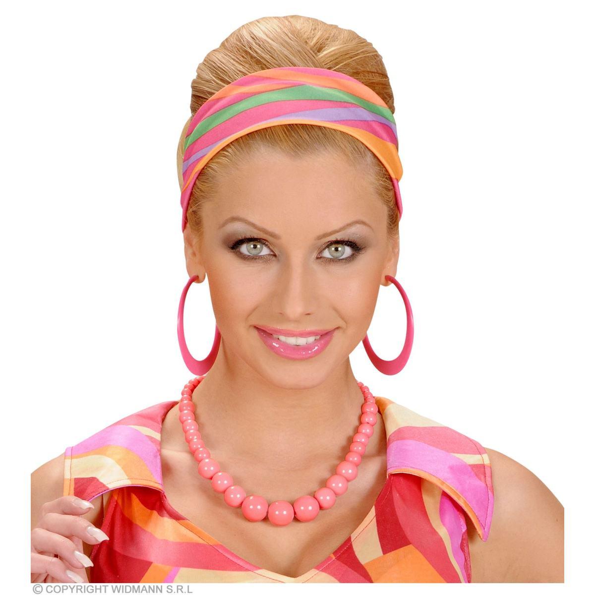 Collana perle rosa