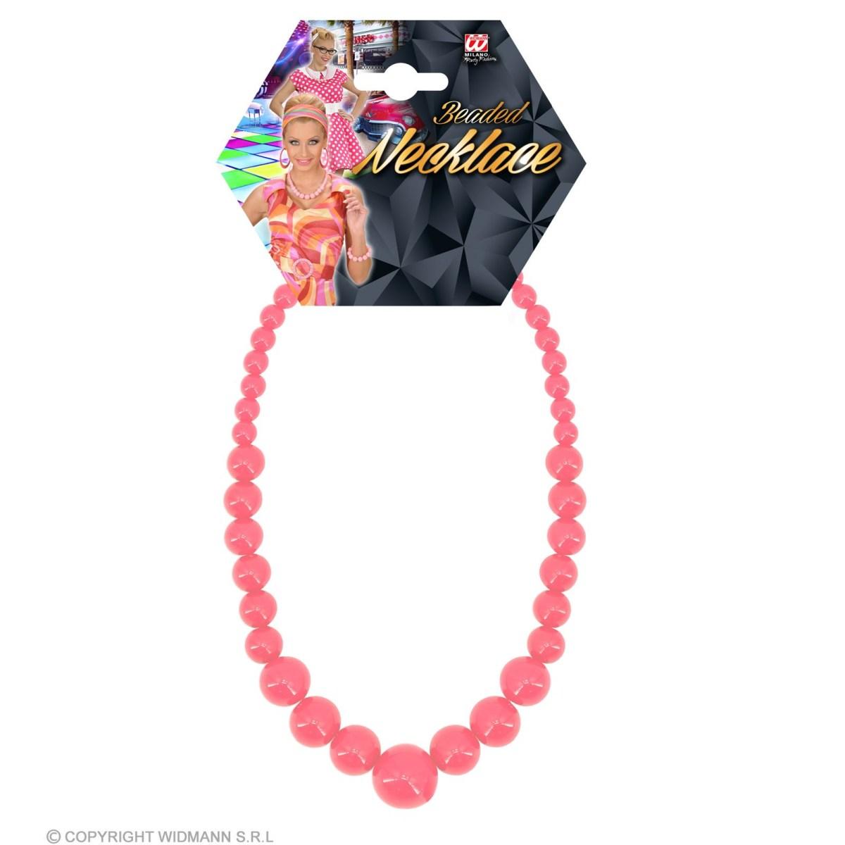 Collana perle rosa