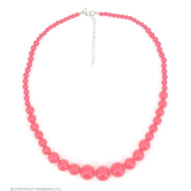 Collana perle rosa