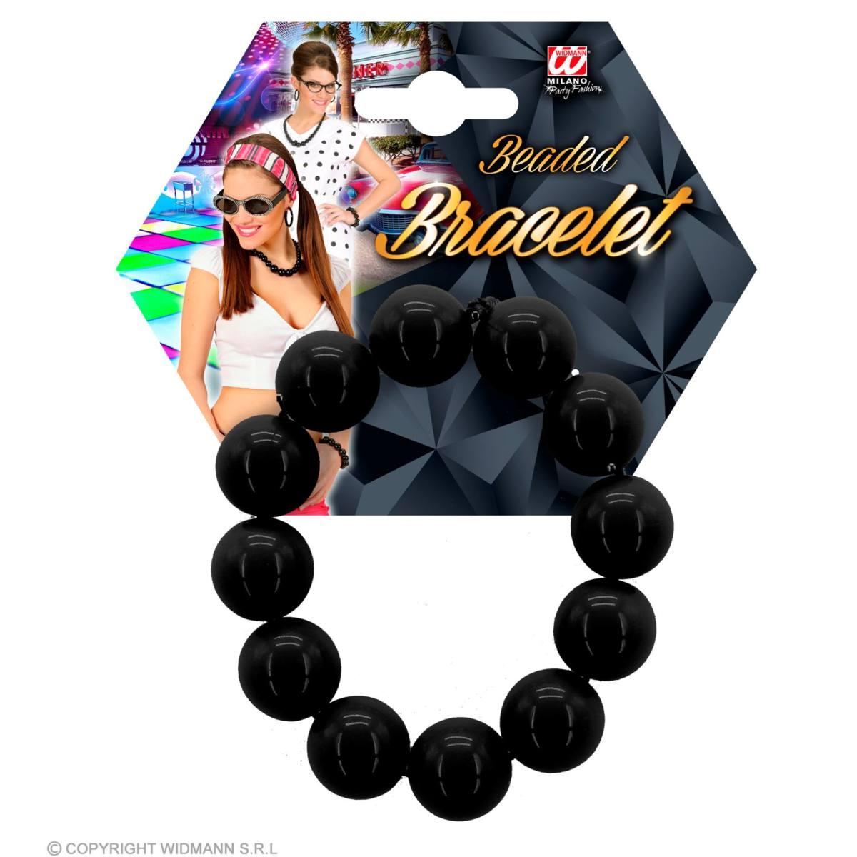 Bracciale perle nero