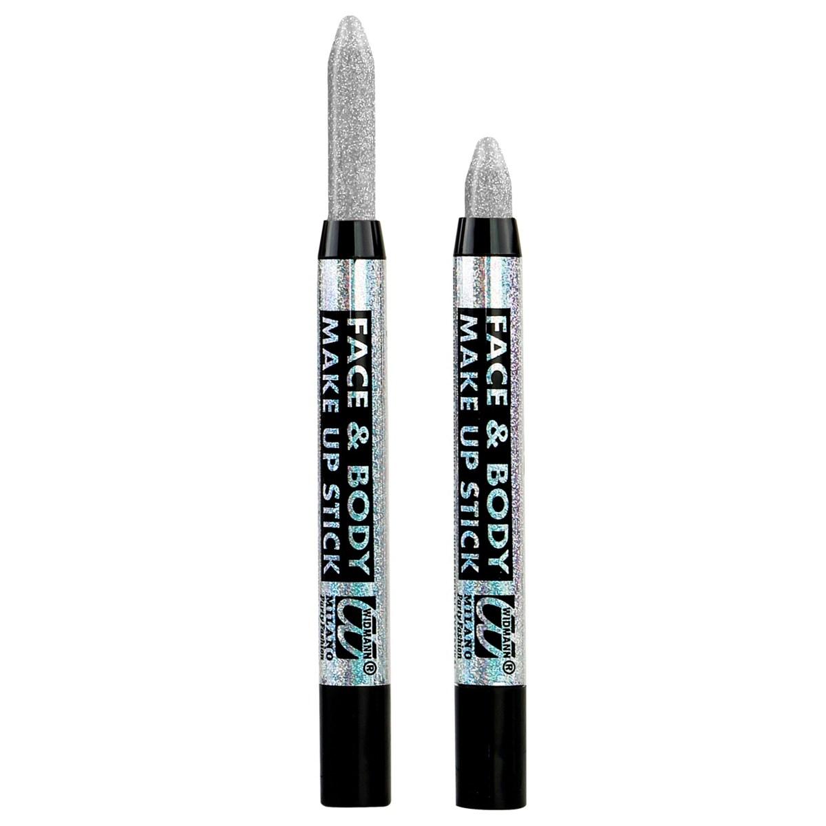 Trucco matita argento glitter