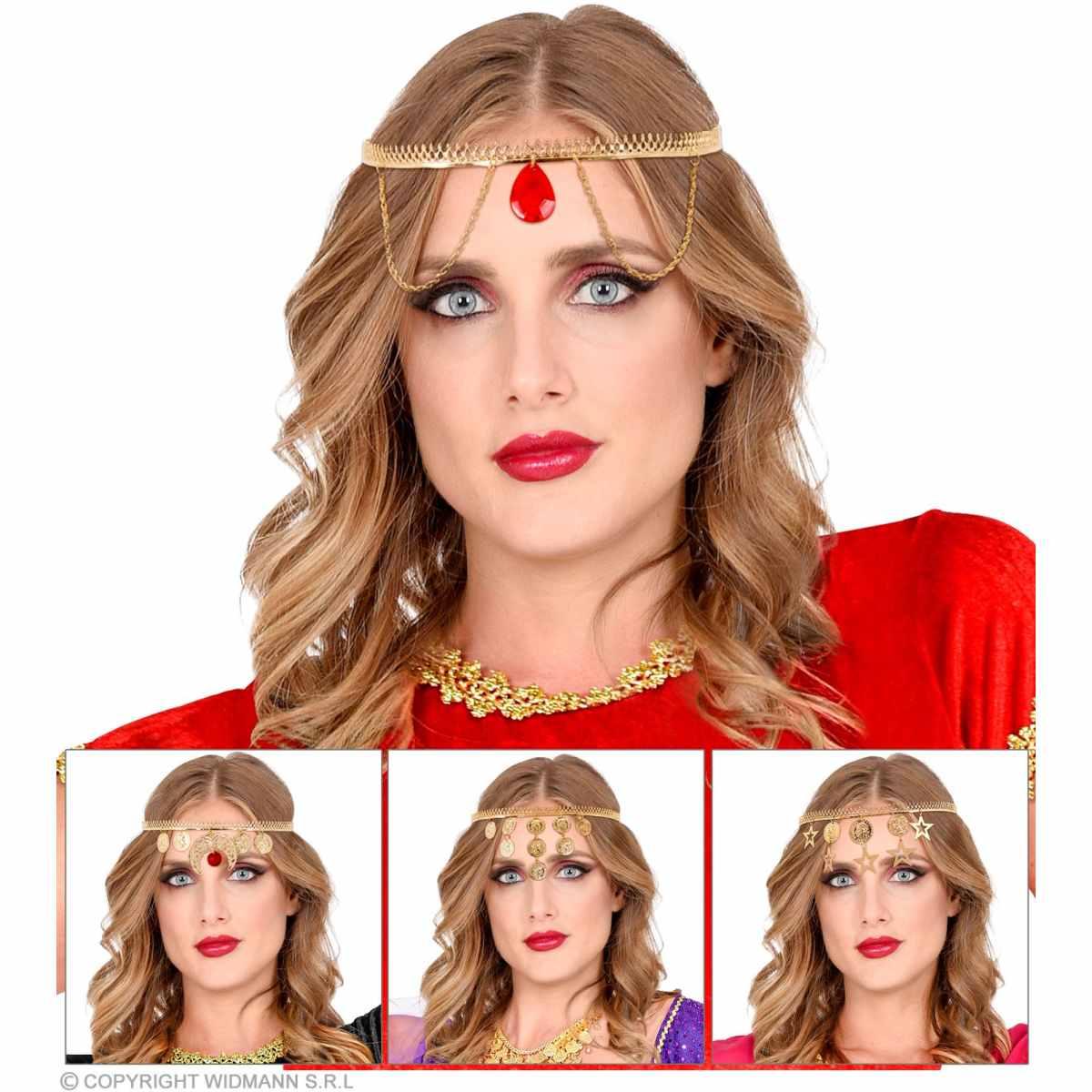 Diadema metallo oro assortiti