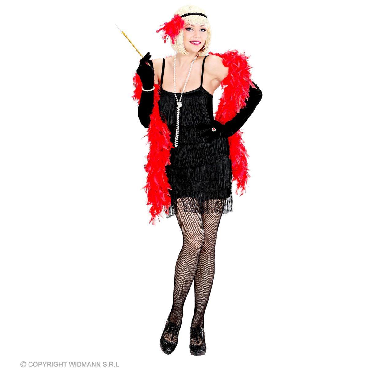 Costume charleston anni 20 nero