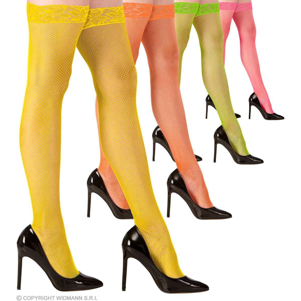 Collant autoreggenti rete disponibili 4 colori modello a