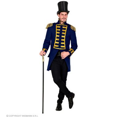 Giacca parata blu decori oro