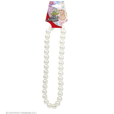 Collana perle bianche grandi
